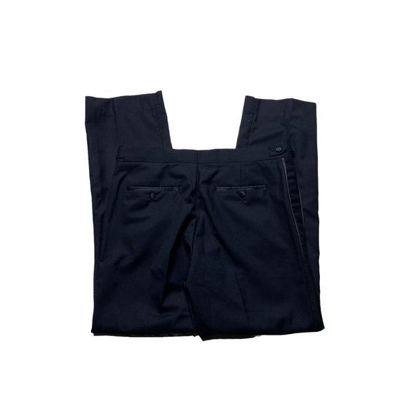 Dobell Dress Pants Mens Size 34 X 30 Flat Front Straight Fit - Picture 3 of 11